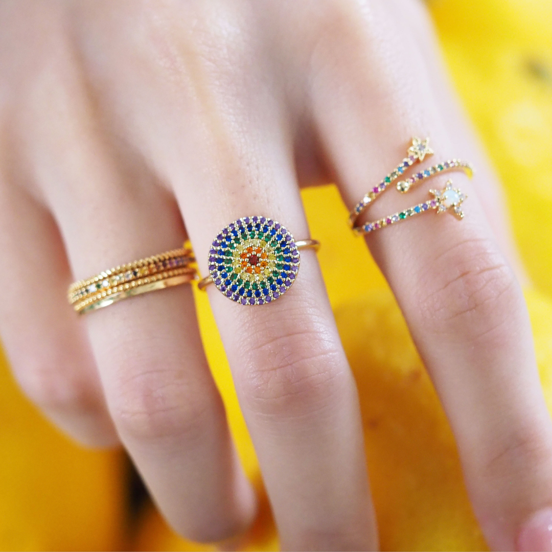 Rainbow Rings