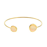 TAI JEWELRY | Asymmetrical Stone Cuff Bracelet | Bracelet |