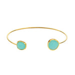 TAI JEWELRY | Asymmetrical Stone Cuff Bracelet | Bracelet |