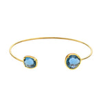 TAI JEWELRY | Asymmetrical Stone Cuff Bracelet | Bracelet |