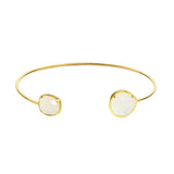 TAI JEWELRY | Asymmetrical Stone Cuff Bracelet | Bracelet |