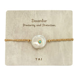 TAI JEWELRY | Birthstone Baroque Pearl Bracelet | Bracelet |