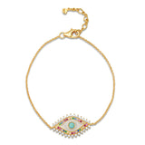 TAI JEWELRY Bracelet CZ Evil Eye Bracelet