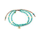 TAI JEWELRY | Double Strand Evil Eye Beaded Bracelet | Bracelet |