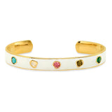 TAI JEWELRY | Enamel Open Cuff Bracelet | Bracelet |