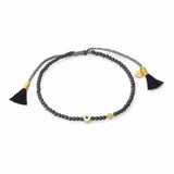 TAI JEWELRY | Evil Eye Tassel Beaded Bracelet | Bracelet |