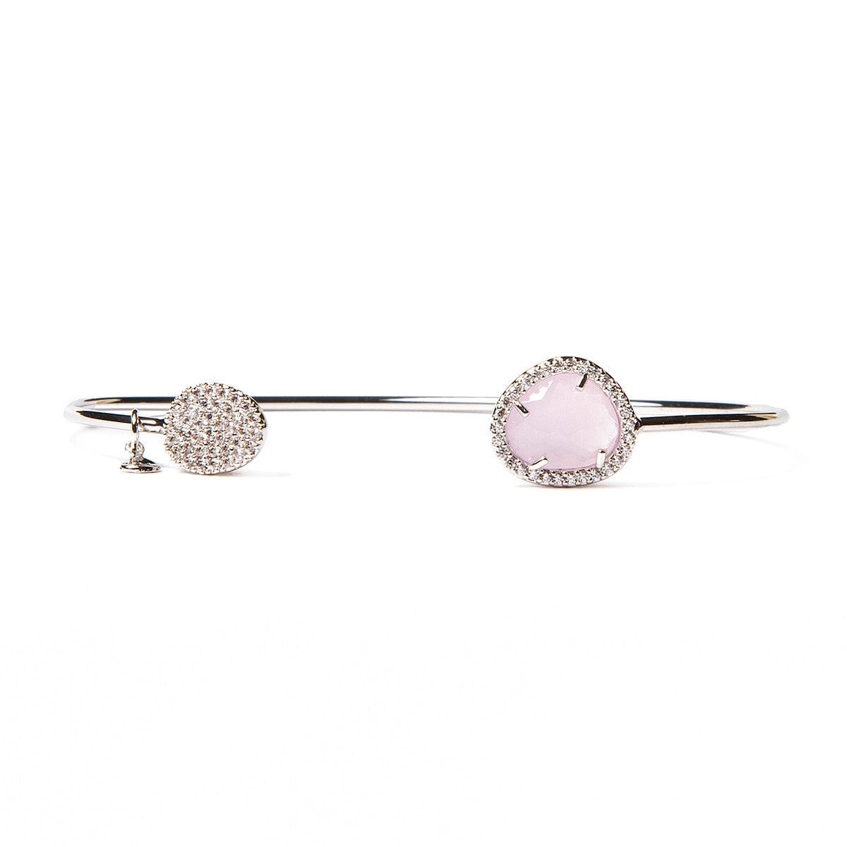 TAI JEWELRY | Glass With Pave Cuff Bracelet | Bracelet |