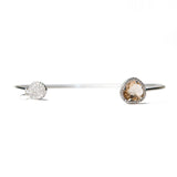 TAI JEWELRY | Glass With Pave Cuff Bracelet | Bracelet |