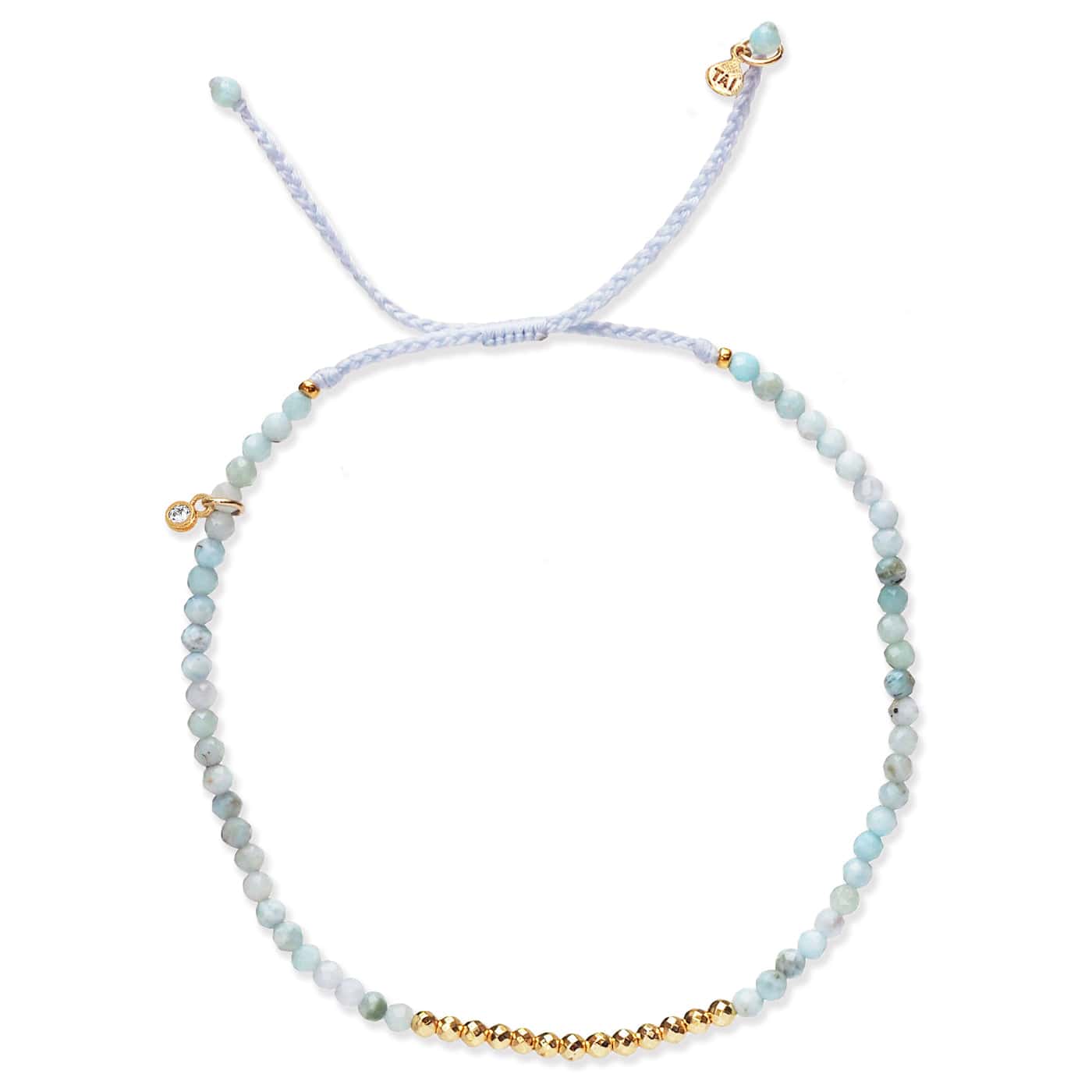 TAI JEWELRY | Gold Line Stone Beaded Bracelet | Bracelet |