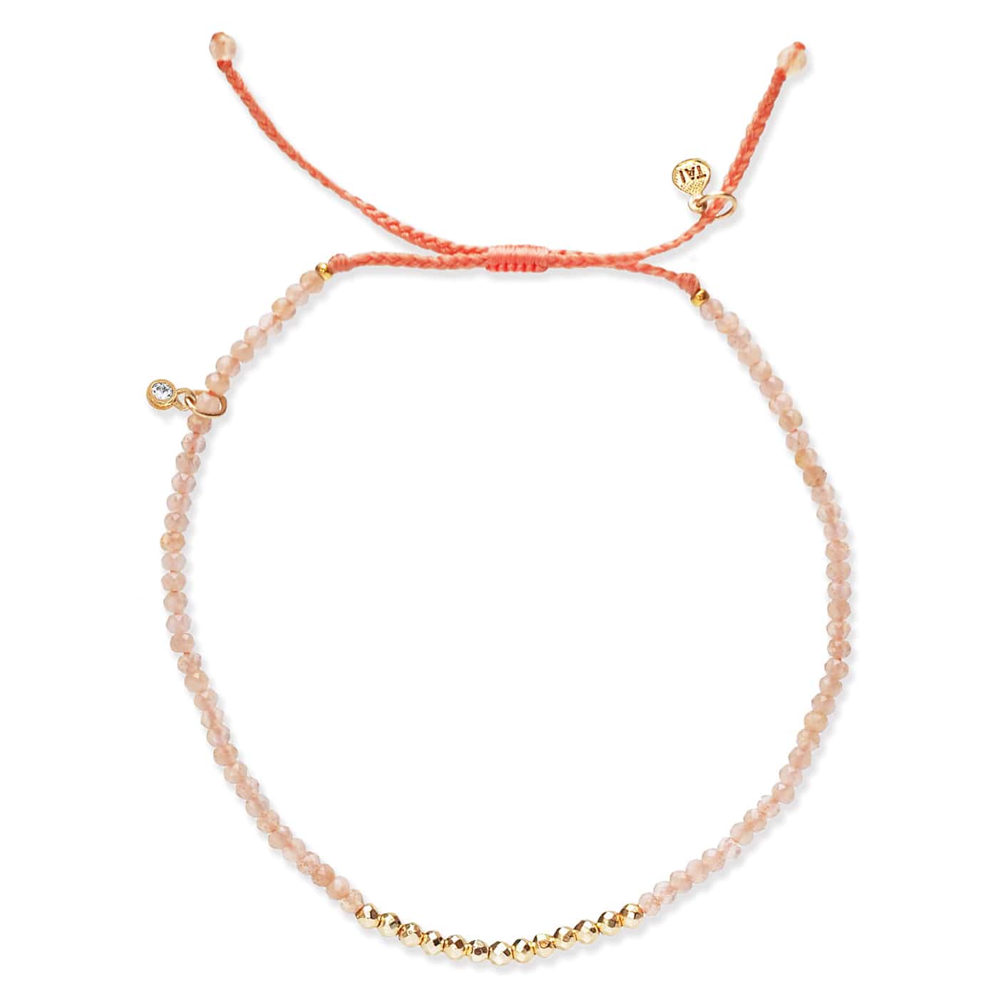 TAI JEWELRY | Gold Line Stone Beaded Bracelet | Bracelet |