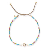 TAI JEWELRY | Handmade Beaded Bracelet With Glass Stone Accent | Bracelet |