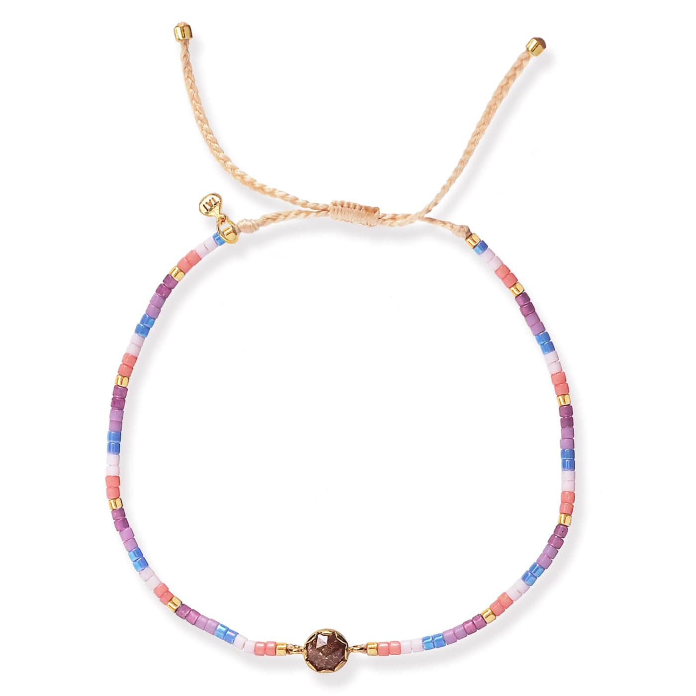 TAI JEWELRY | Handmade Beaded Bracelet With Glass Stone Accent | Bracelet |