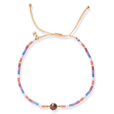 TAI JEWELRY | Handmade Beaded Bracelet With Glass Stone Accent | Bracelet |