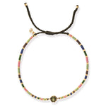 TAI JEWELRY | Handmade Beaded Bracelet With Glass Stone Accent | Bracelet |