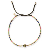 TAI JEWELRY | Handmade Beaded Bracelet With Glass Stone Accent | Bracelet |