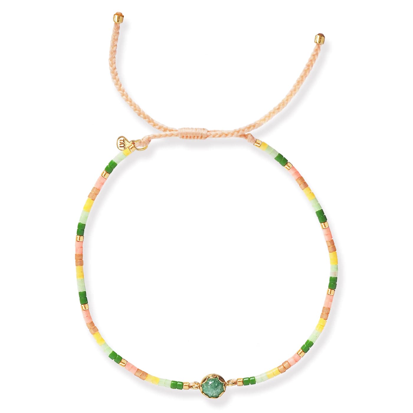 TAI JEWELRY | Handmade Beaded Bracelet With Glass Stone Accent | Bracelet |