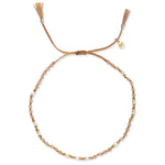 TAI JEWELRY Bracelet Handmade Beaded Bracelet With Gold And Pearl Accents