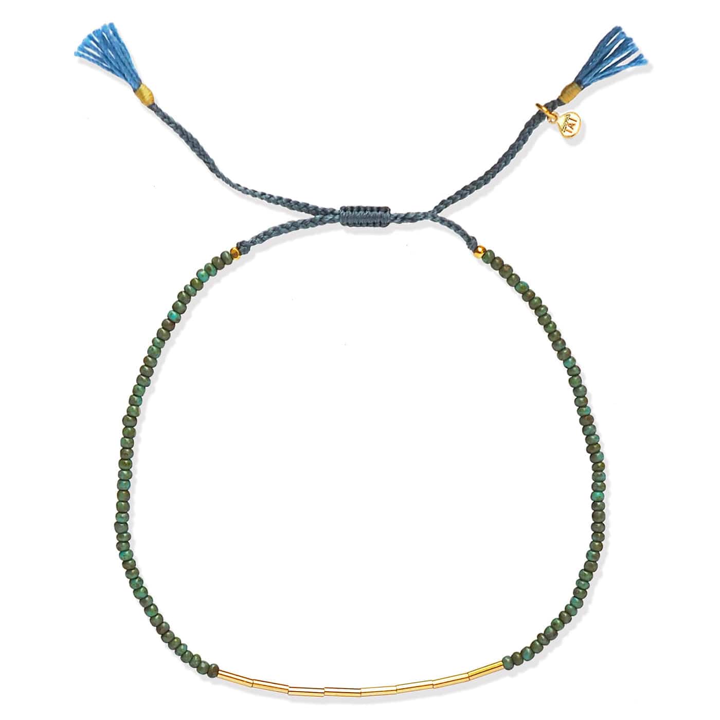 TAI JEWELRY | Handmade Beaded Bracelet With Gold Bead Accents | Bracelet |