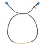 TAI JEWELRY | Handmade Beaded Bracelet With Gold Bead Accents | Bracelet |