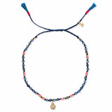 TAI JEWELRY | Handmade Beaded Bracelet With Gold Dangle Accent | Bracelet |