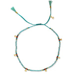 TAI JEWELRY | Handmade Beaded Bracelet With Gold Dangle Accents | Bracelet |