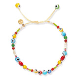 TAI JEWELRY | Handmade Beaded Bracelet With Round Evil Eye Beads | Bracelet |