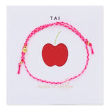 TAI JEWELRY | Handmade Beaded Cord Bracelet | Bracelet |