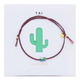 TAI JEWELRY | Handmade Beaded Cord Bracelet | Bracelet |