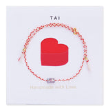 TAI JEWELRY | Handmade Beaded Cord Bracelet | Bracelet |