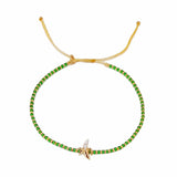 TAI JEWELRY | Handmade Bracelet With Pave CZ Banana Charm | Bracelet |