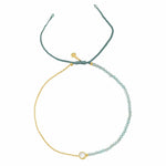 TAI JEWELRY | Handmade Gemstone Beaded Bracelet with CZ Charm | Bracelet |