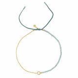 TAI JEWELRY | Handmade Gemstone Beaded Bracelet with CZ Charm | Bracelet |