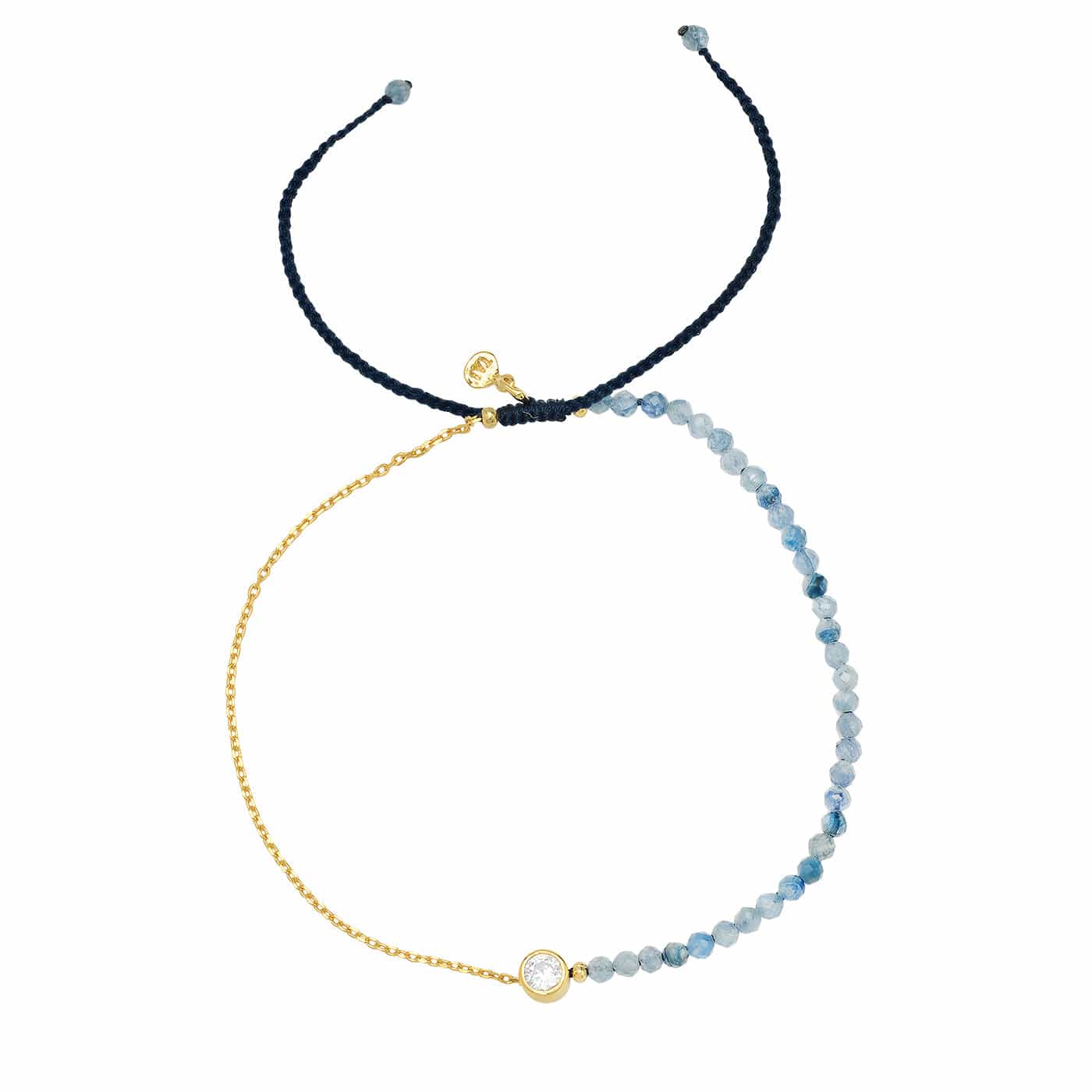 TAI JEWELRY | Handmade Gemstone Beaded Bracelet with CZ Charm | Bracelet |