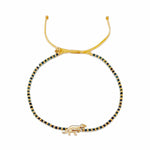 TAI JEWELRY | Handwoven Bracelet With Dinosaur Charm | Bracelet |