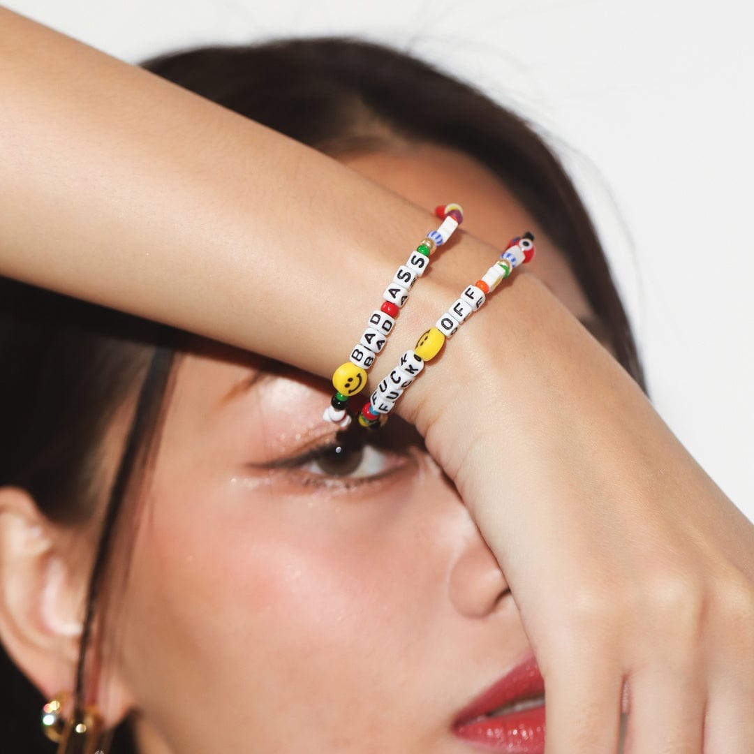 TAI JEWELRY | Handmade F*$K OFF Bracelet | Bracelet |