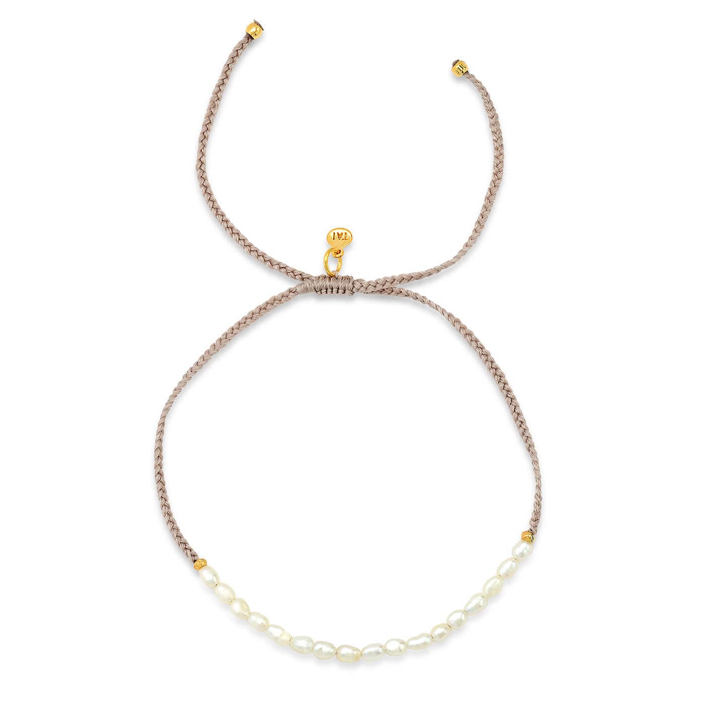 TAI JEWELRY | Handmade Pearl Beaded Pull-Tie Bracelet | Bracelet |