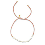 TAI JEWELRY | Handmade Pearl Beaded Pull-Tie Bracelet | Bracelet |
