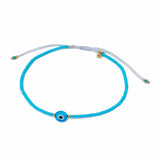 TAI JEWELRY | Handmade Seed Bead Evil Eye Bracelet | Bracelet |