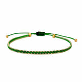 TAI JEWELRY | Silk Cord Bracelet with Gold Beaded Detail | Bracelet |