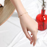 TAI JEWELRY | Heart Enamel Chain Bracelet | Bracelet |