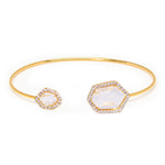 TAI JEWELRY | Hex Open Bracelet | Bracelet |