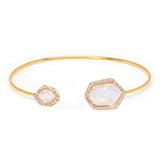 TAI JEWELRY | Hex Open Bracelet | Bracelet |