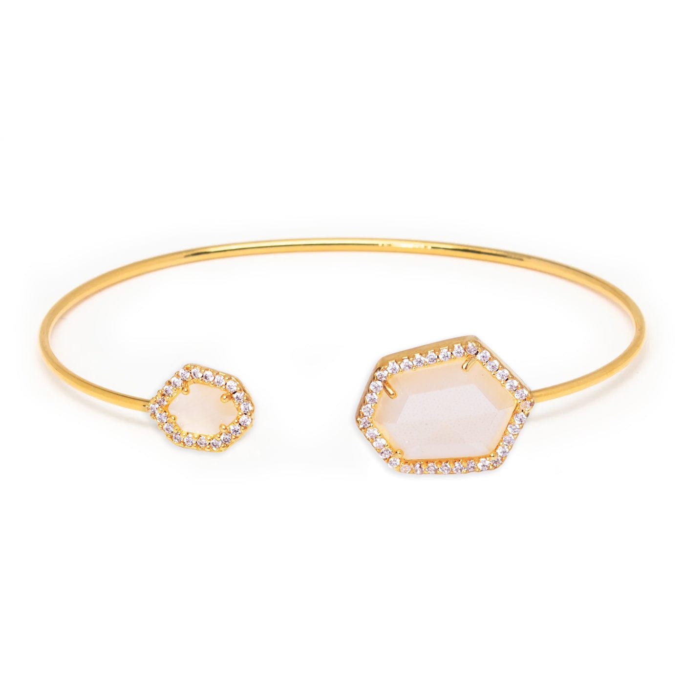 TAI JEWELRY | Hex Open Bracelet | Bracelet |