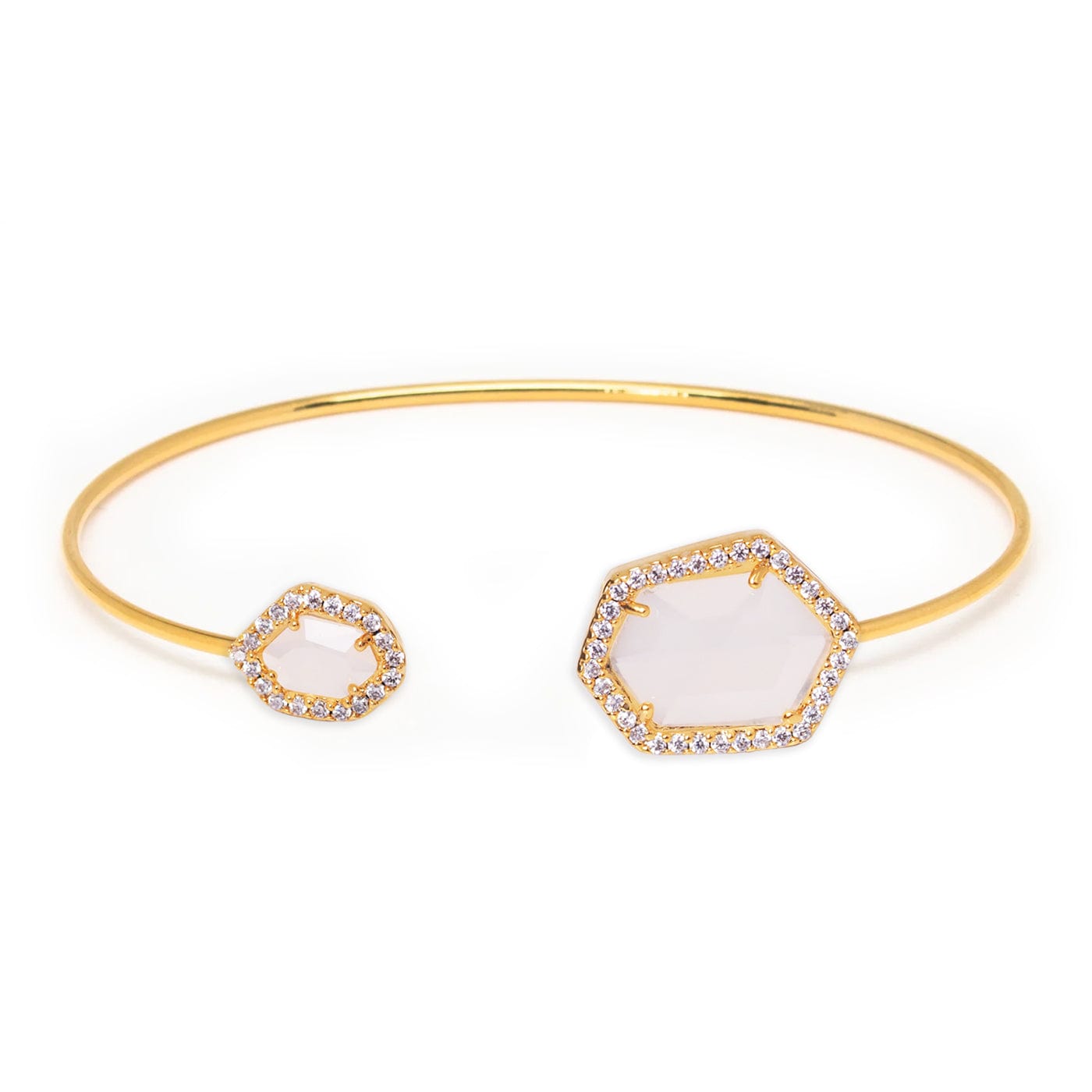 TAI JEWELRY | Hex Open Bracelet | Bracelet |