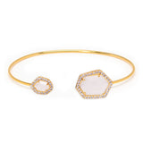 TAI JEWELRY | Hex Open Bracelet | Bracelet |