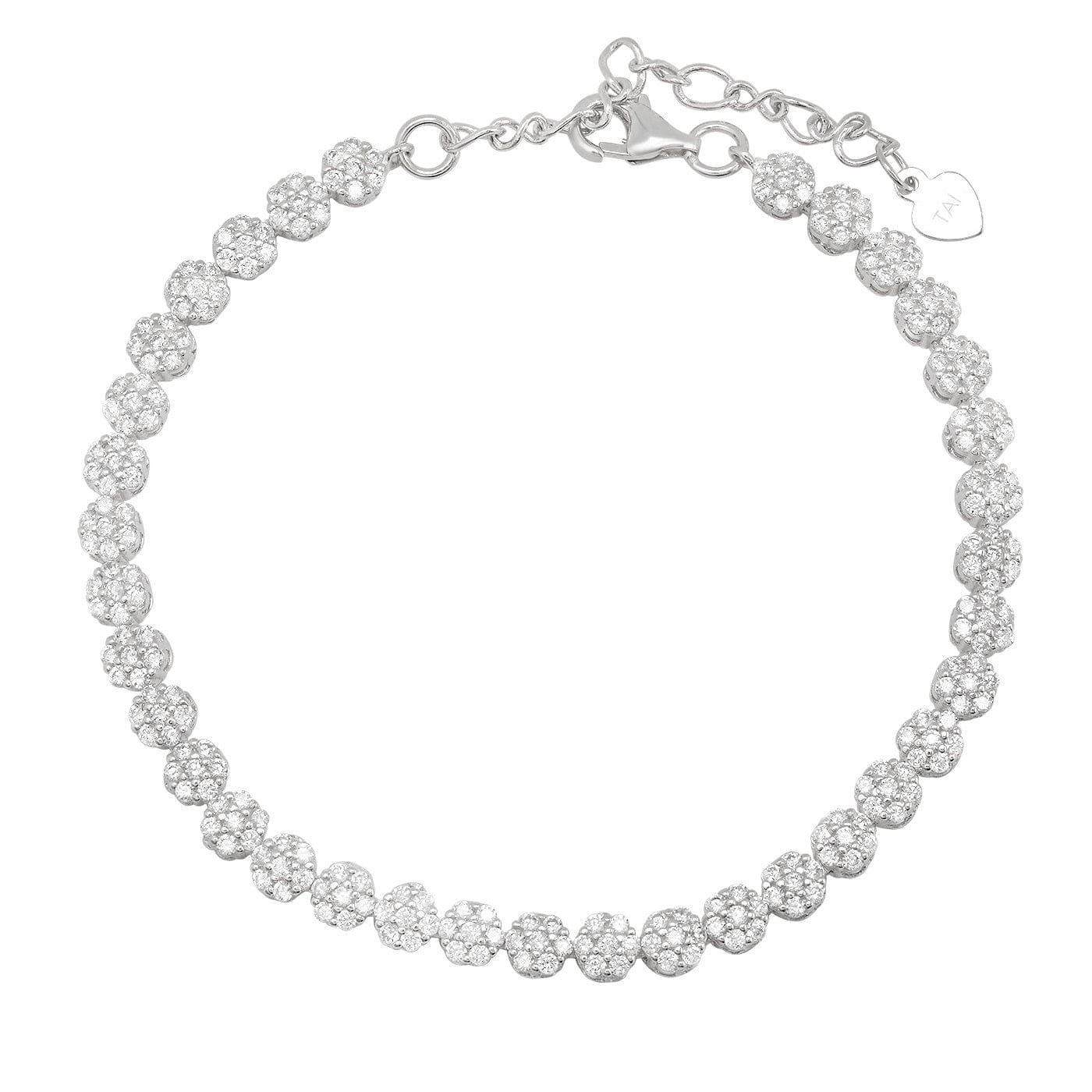TAI JEWELRY | Honeycomb CZ Bracelet | Bracelet |