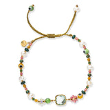 TAI JEWELRY | Kittisak Multi Colored Stone Evil Eye Bracelet | Bracelet |