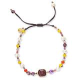 TAI JEWELRY | Kittisak Multi Colored Stone Evil Eye Bracelet | Bracelet |