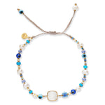 TAI JEWELRY | Kittisak Multi Colored Stone Evil Eye Bracelet | Bracelet |