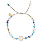 TAI JEWELRY | Kittisak Multi Colored Stone Evil Eye Bracelet | Bracelet |